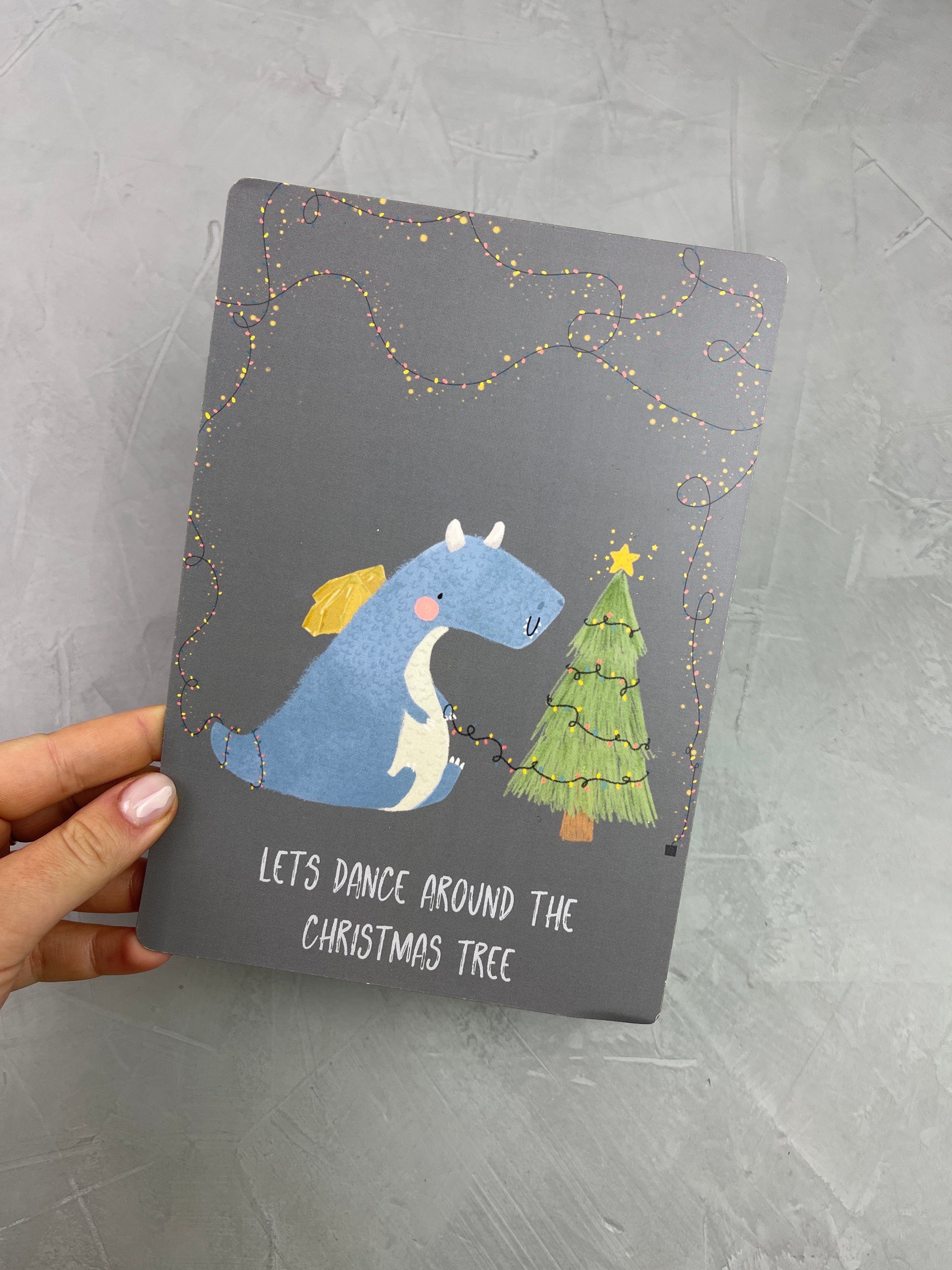 A5 Print - Let's dance around the christmas tree
