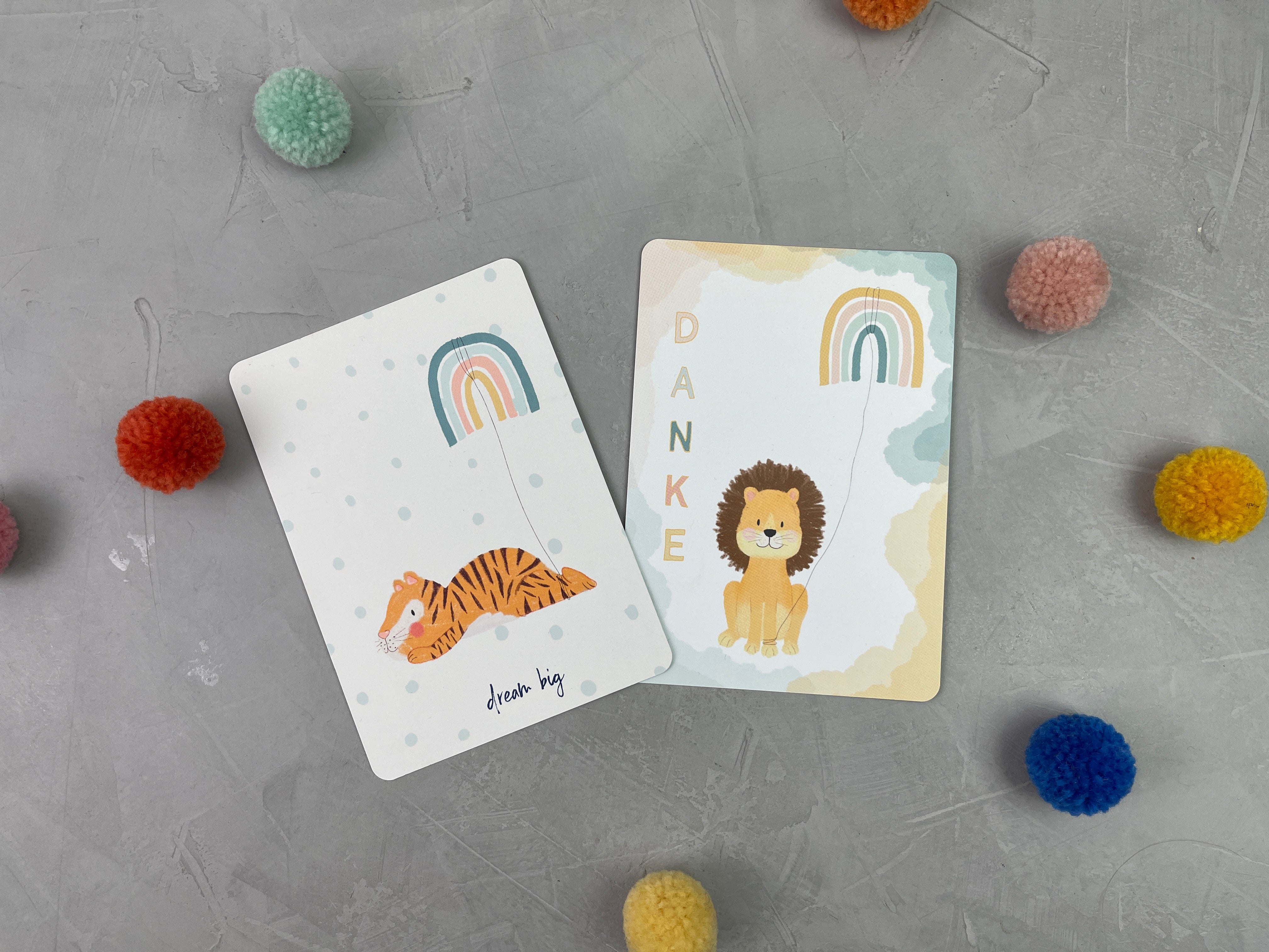 Postkarten 2er Set: Ein Stück vom Glück