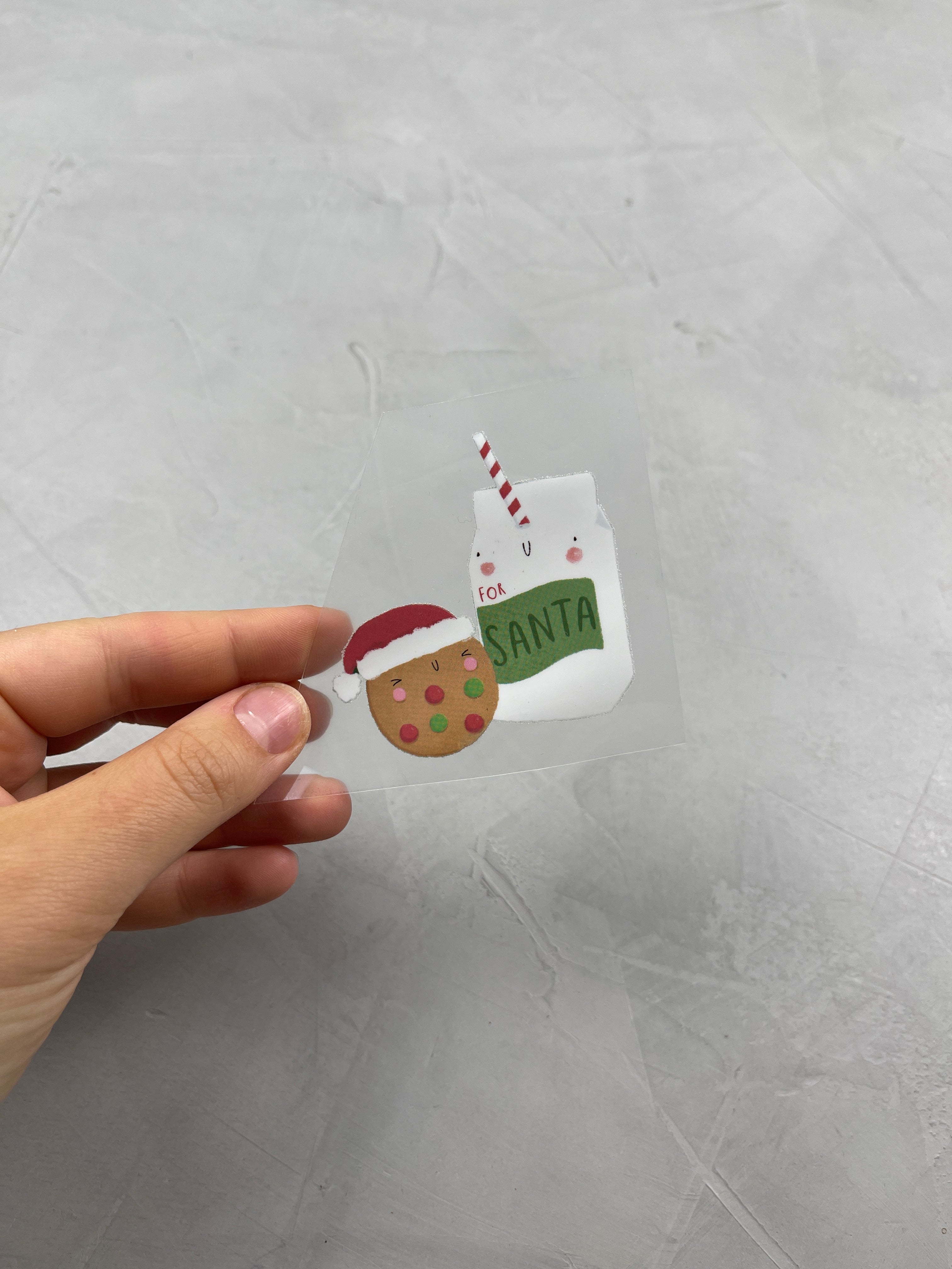 kleines Bügelbild - Schmaus für Klaus