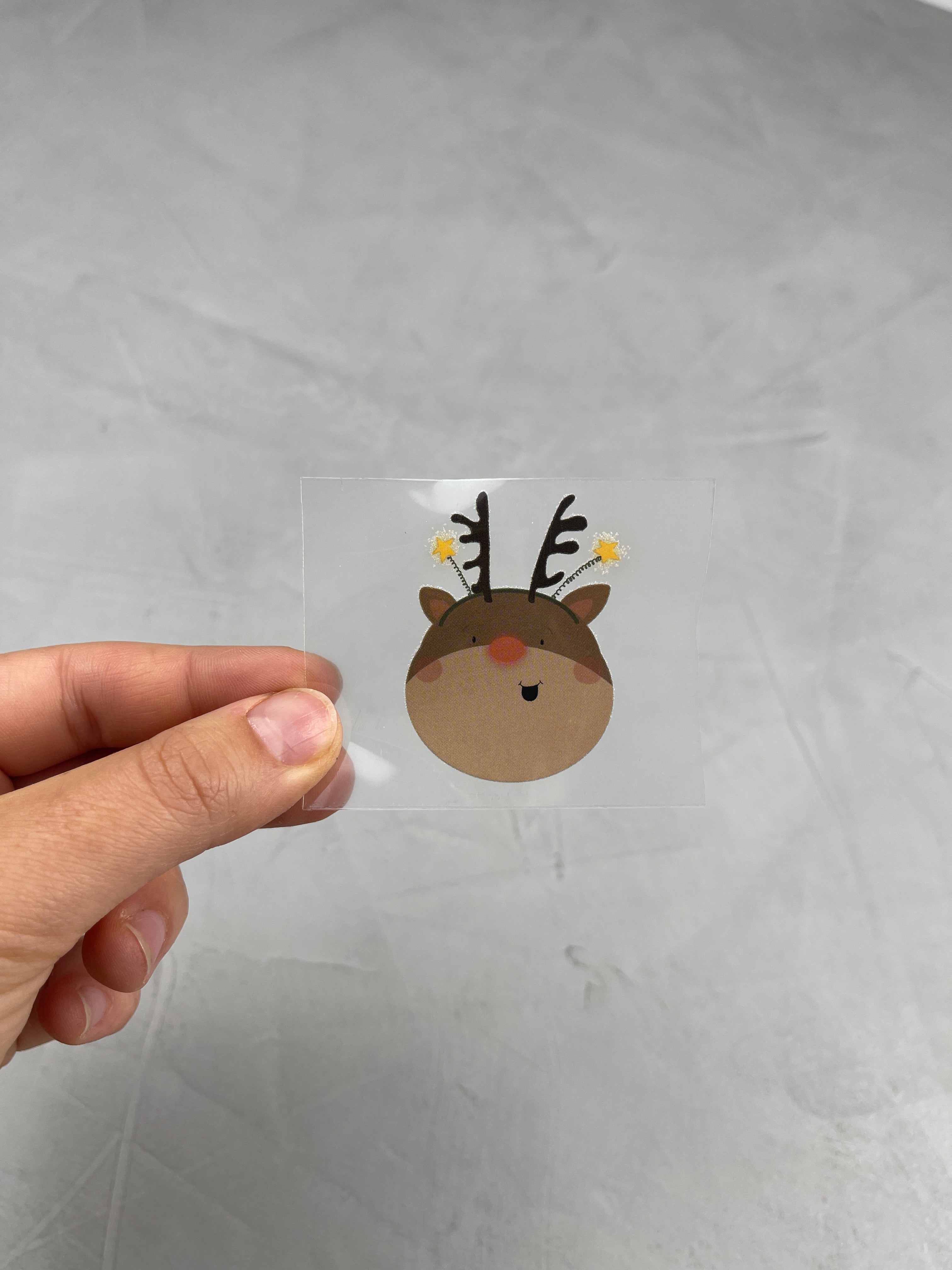 kleines Bügelbild - Es geweihnachtet sehr