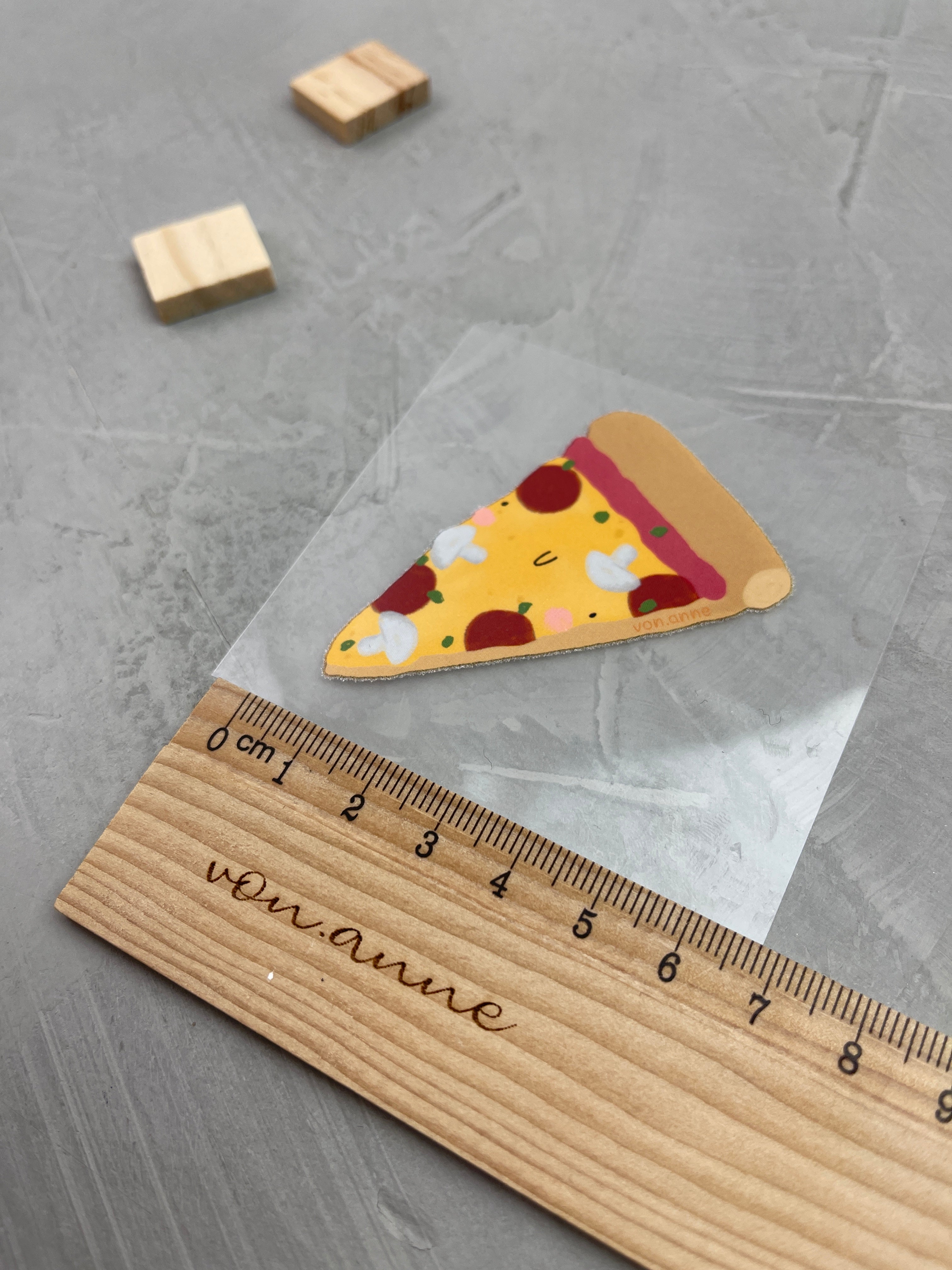 kleines Bügelbild - Slice to meet you