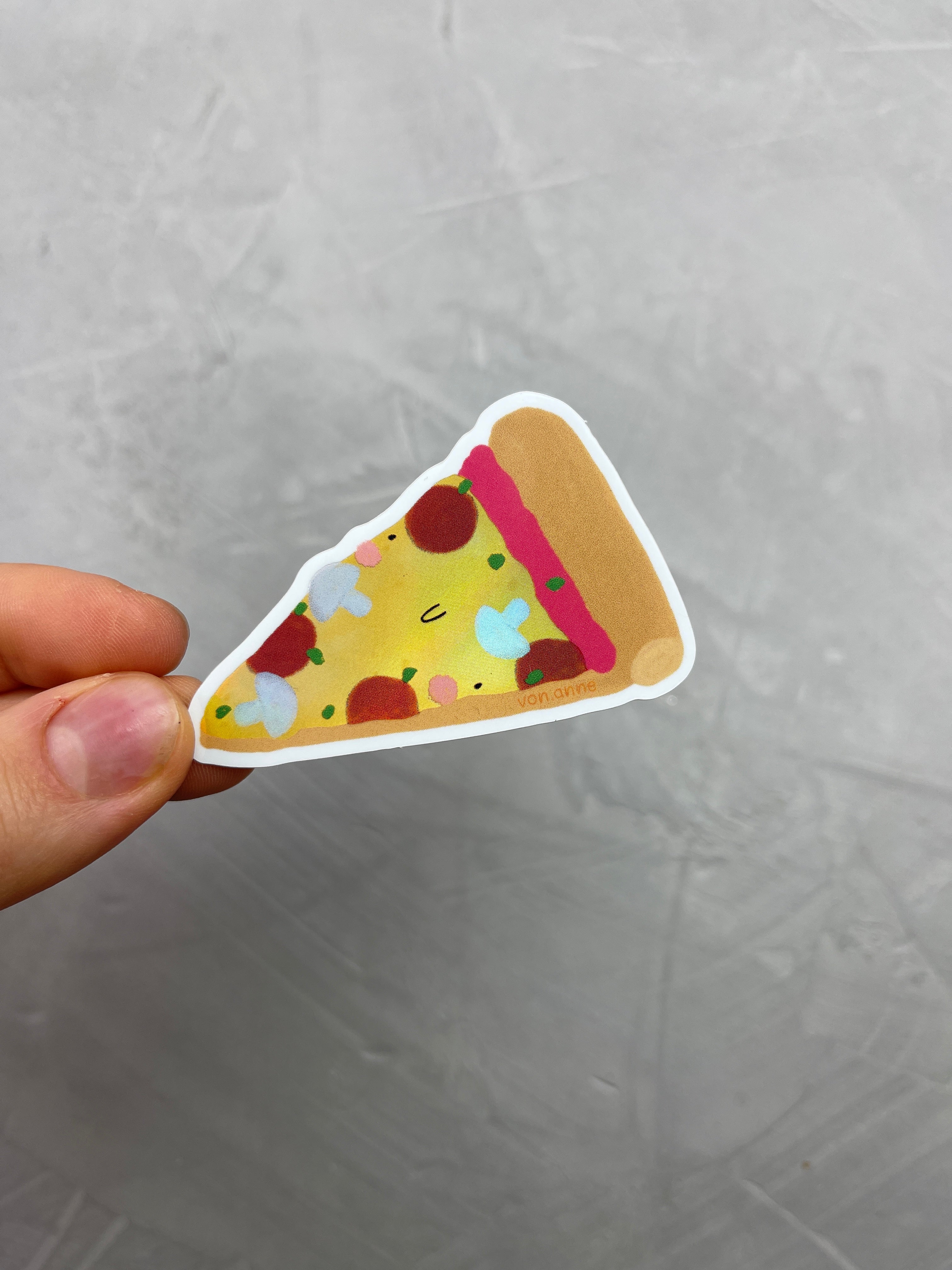 XXL Holo-Sticker - Slice to meet you