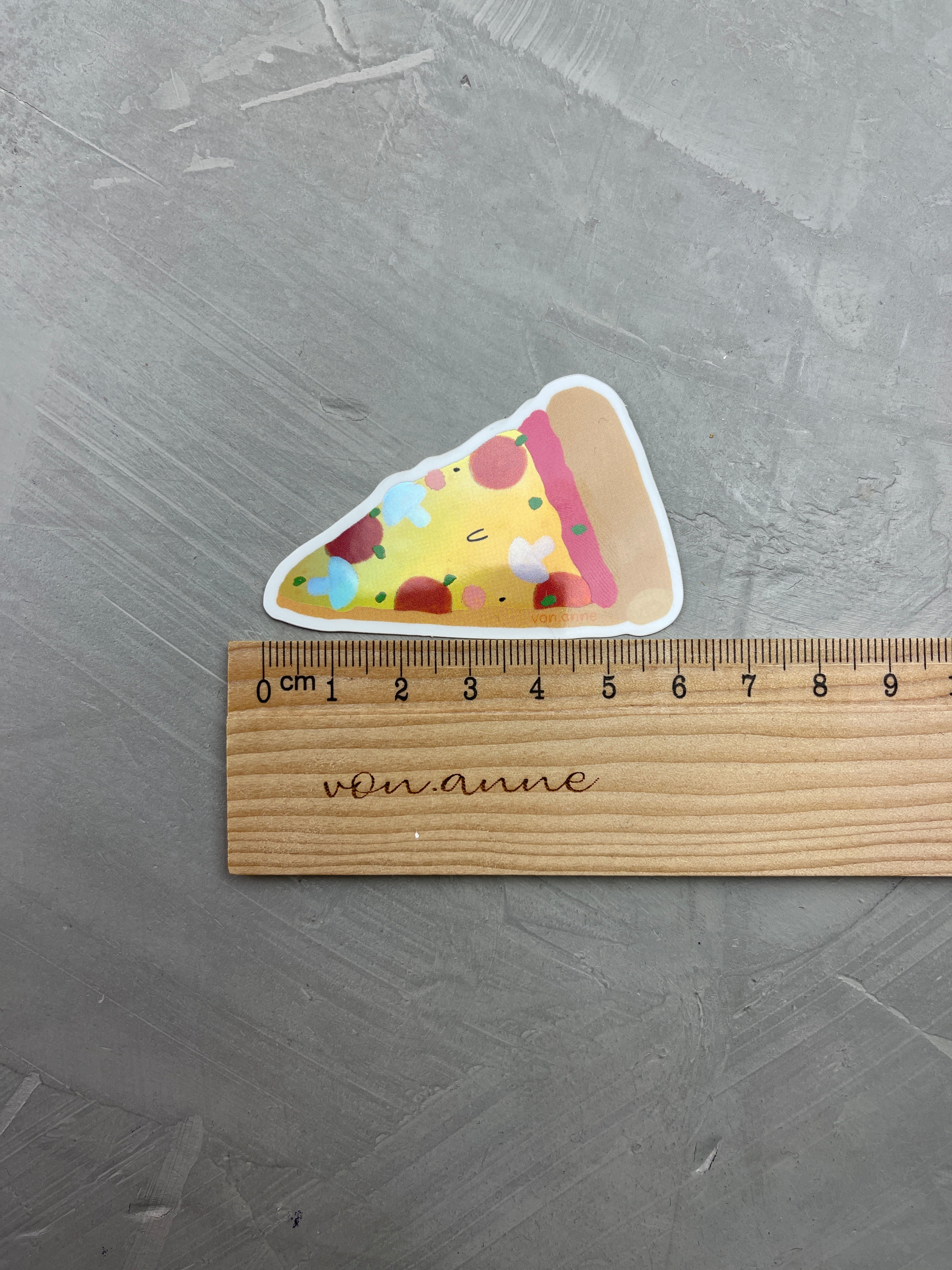 XXL Holo-Sticker - Slice to meet you