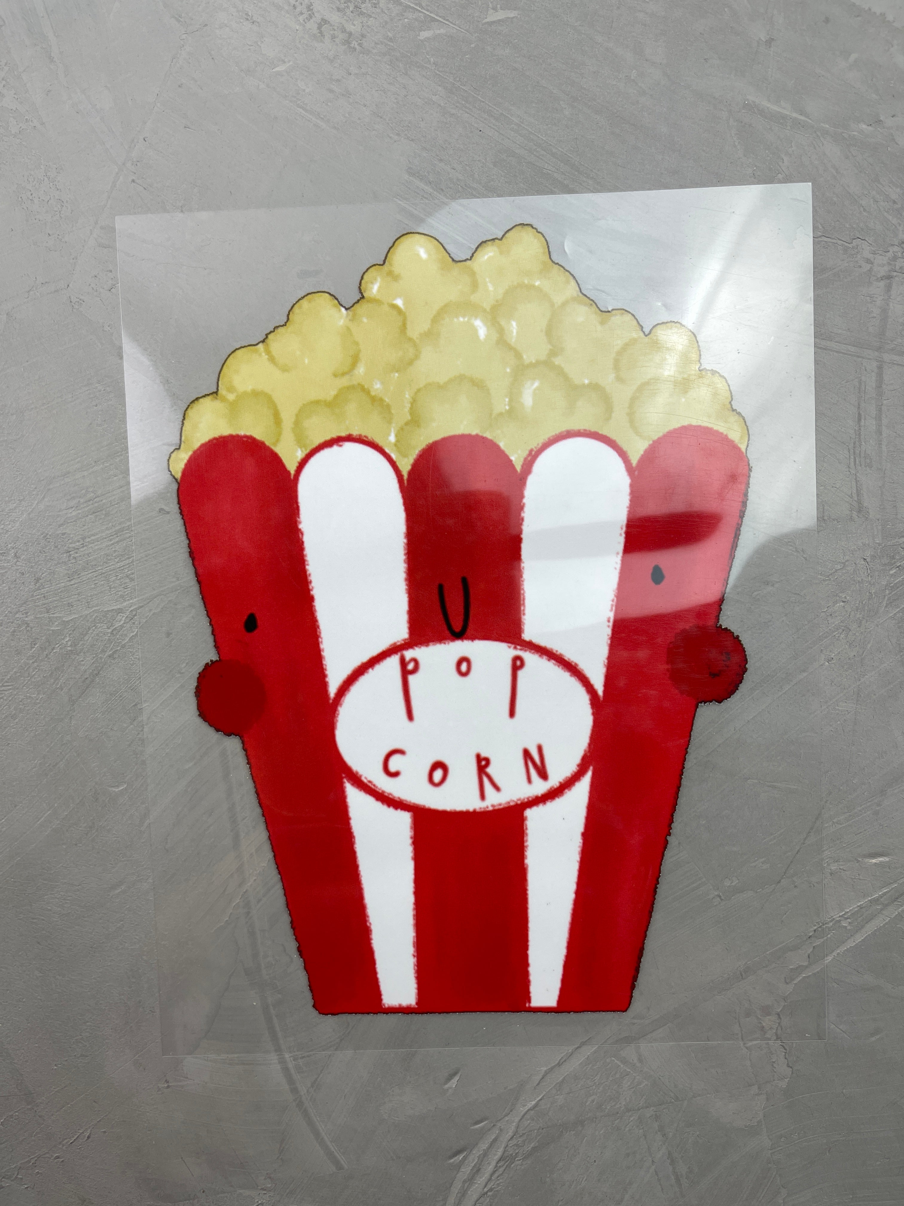 großes Bügelbild - Movienight