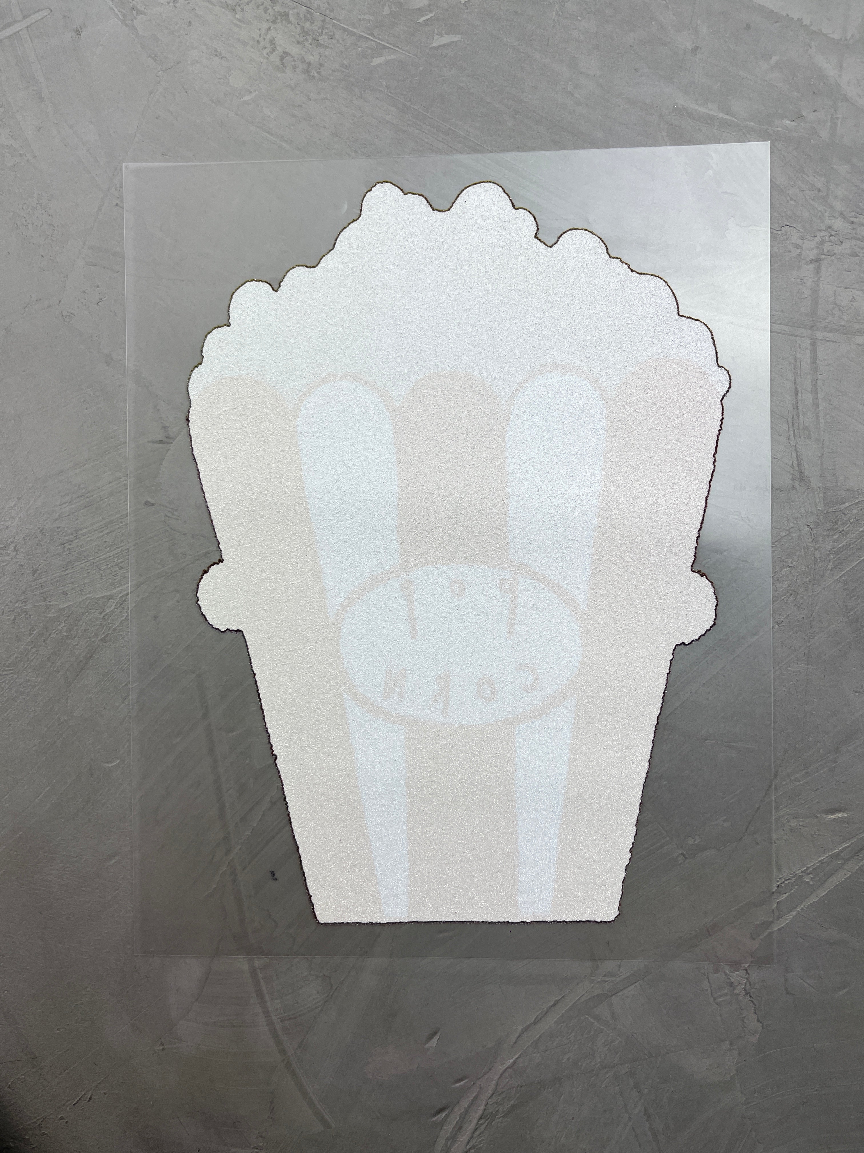 großes Bügelbild - Movienight