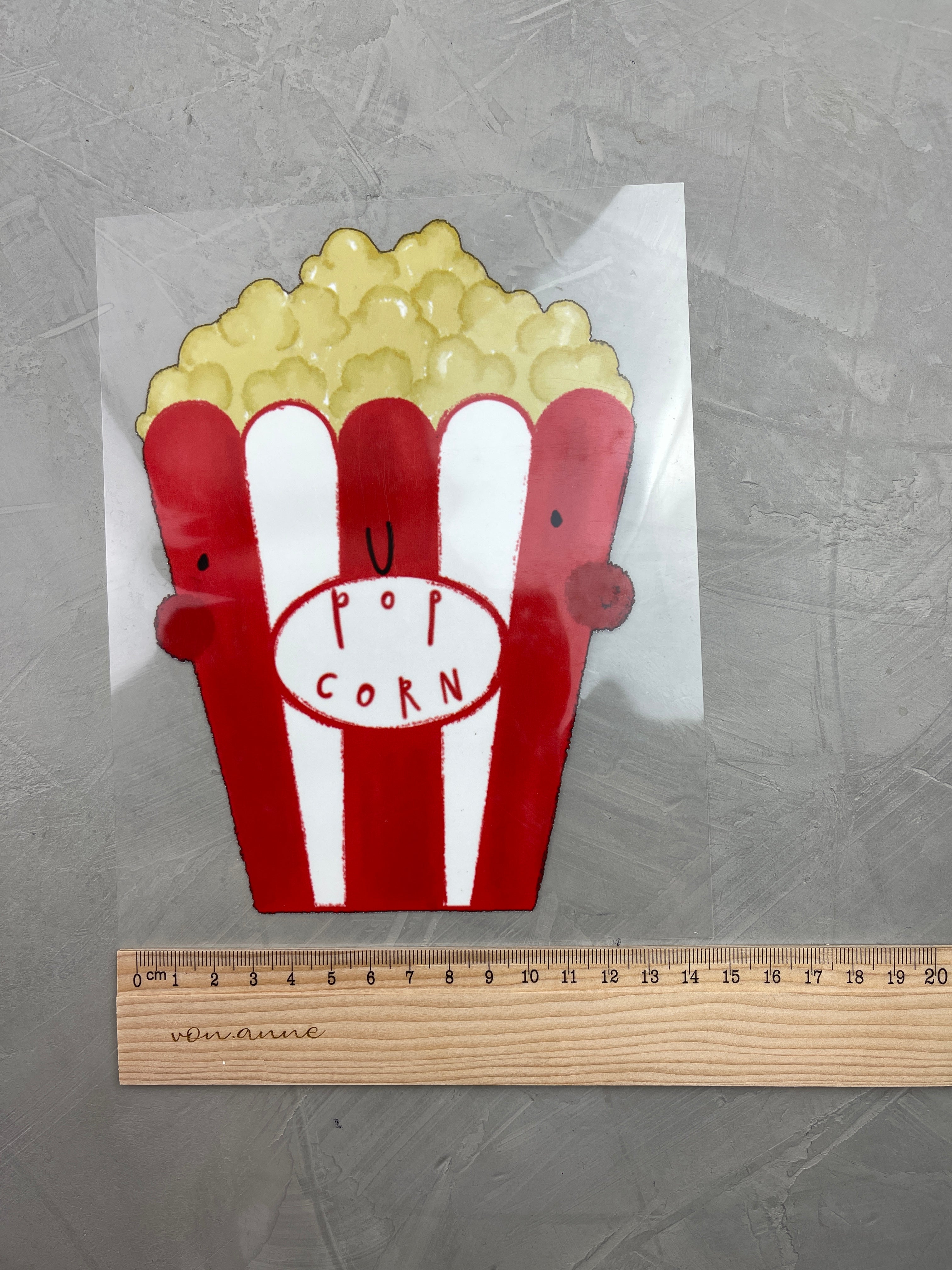 großes Bügelbild - Movienight