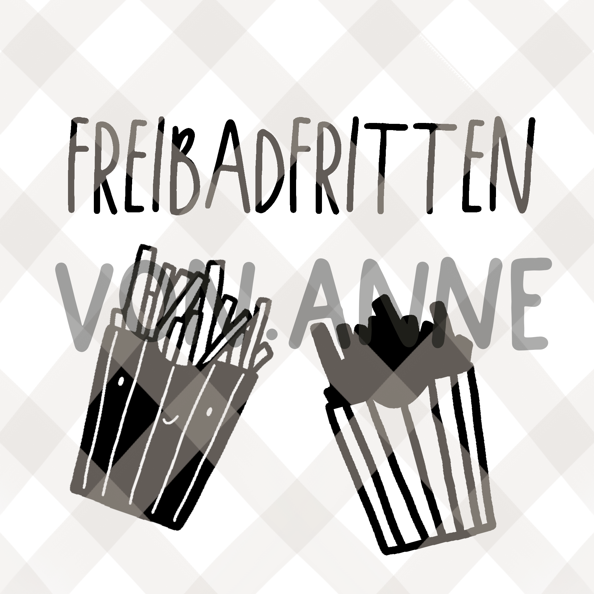 Plotterdateien-Set - Freibadfritten