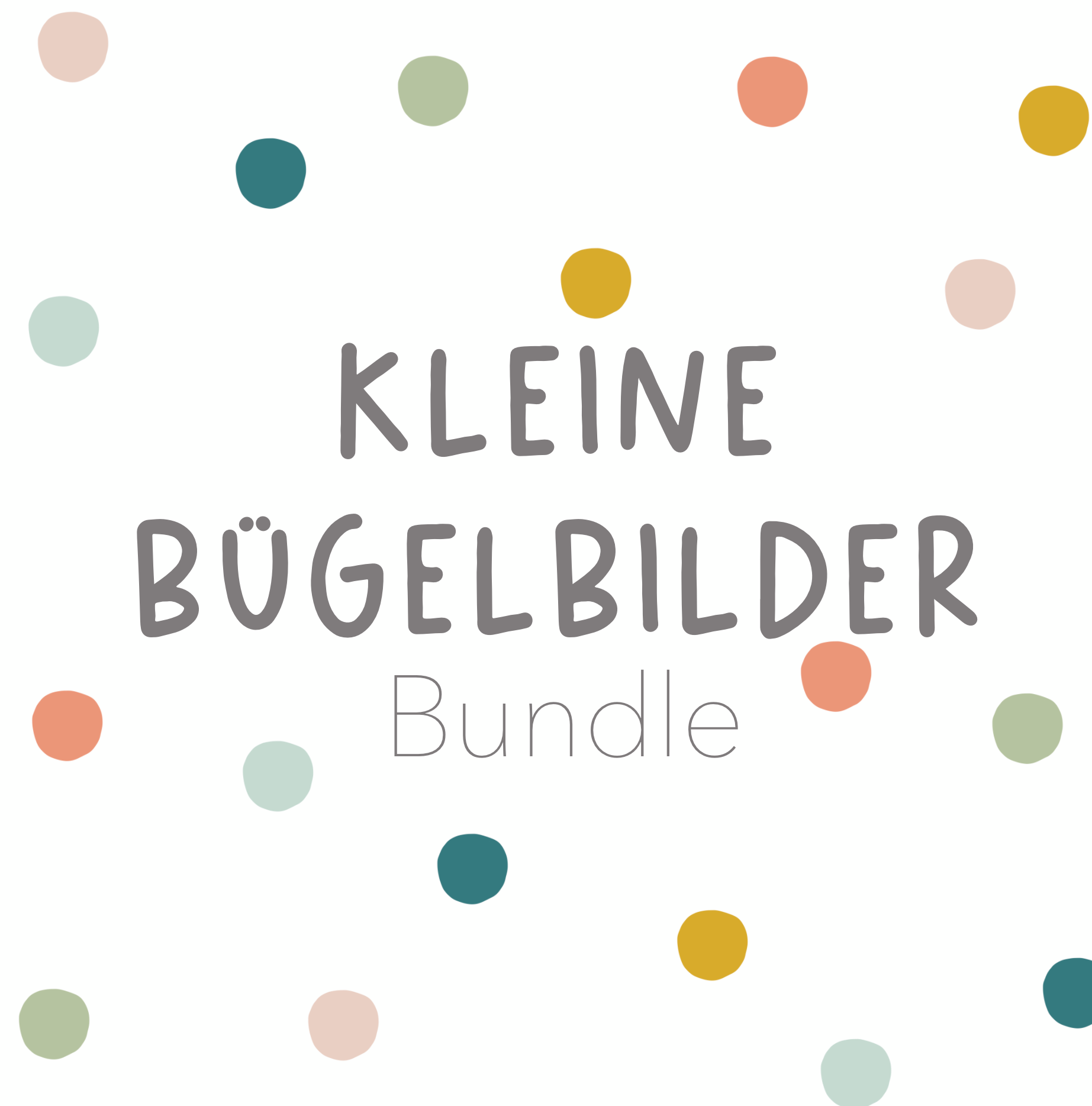 Bundle - kleine Bügelbilder