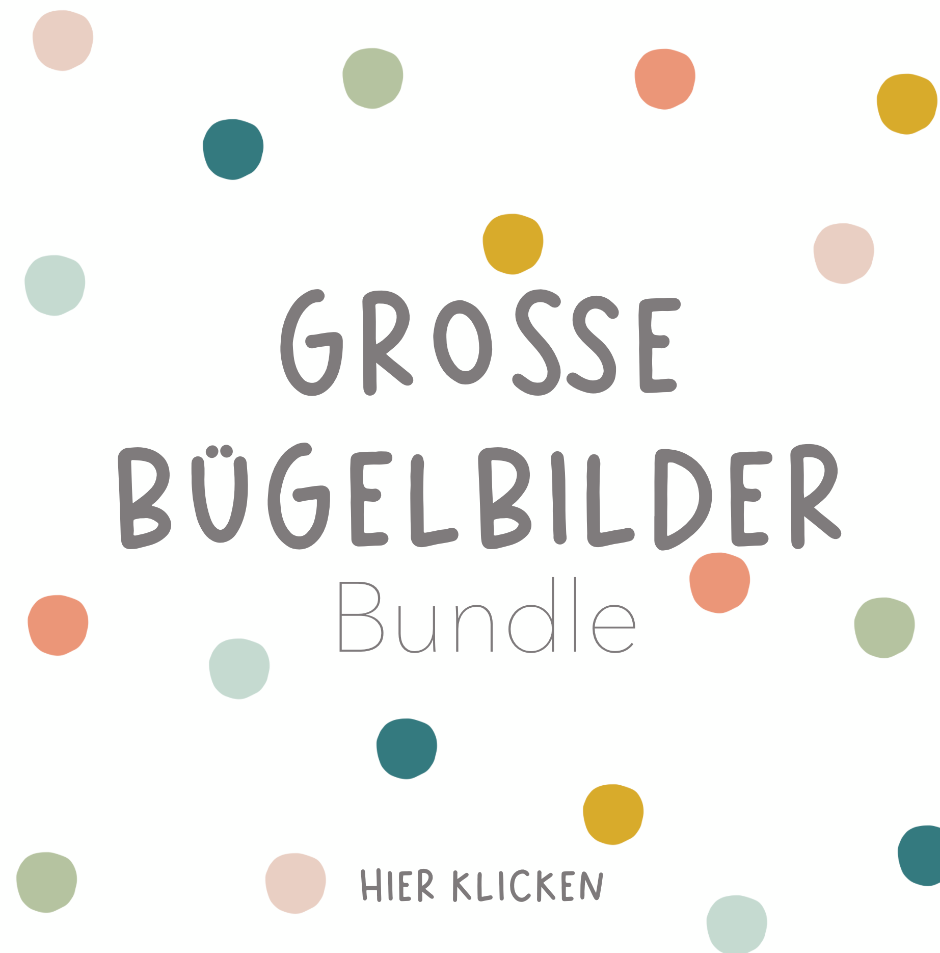 Bundle - große Bügelbilder