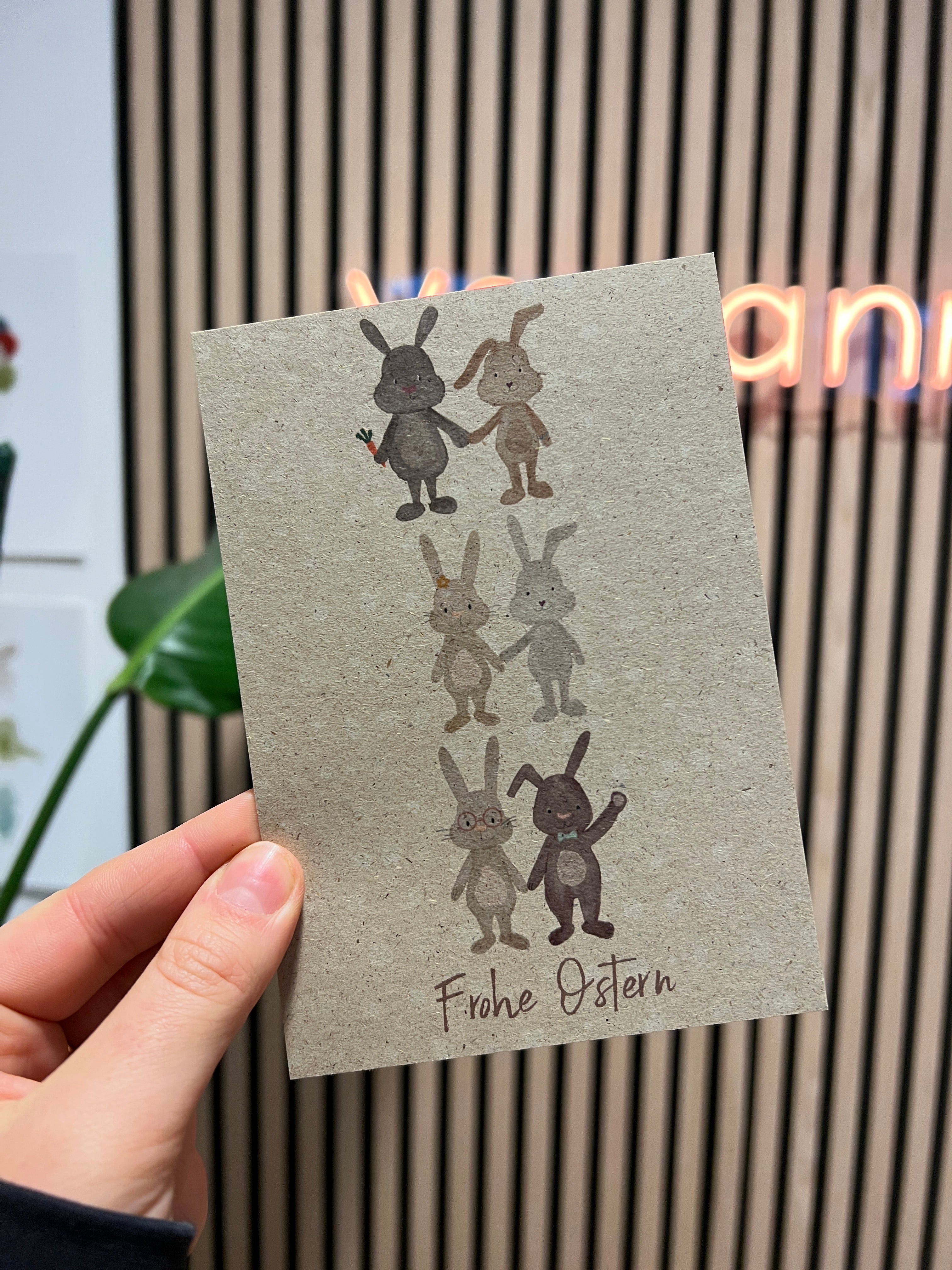Postkarte - Frohe Ostern