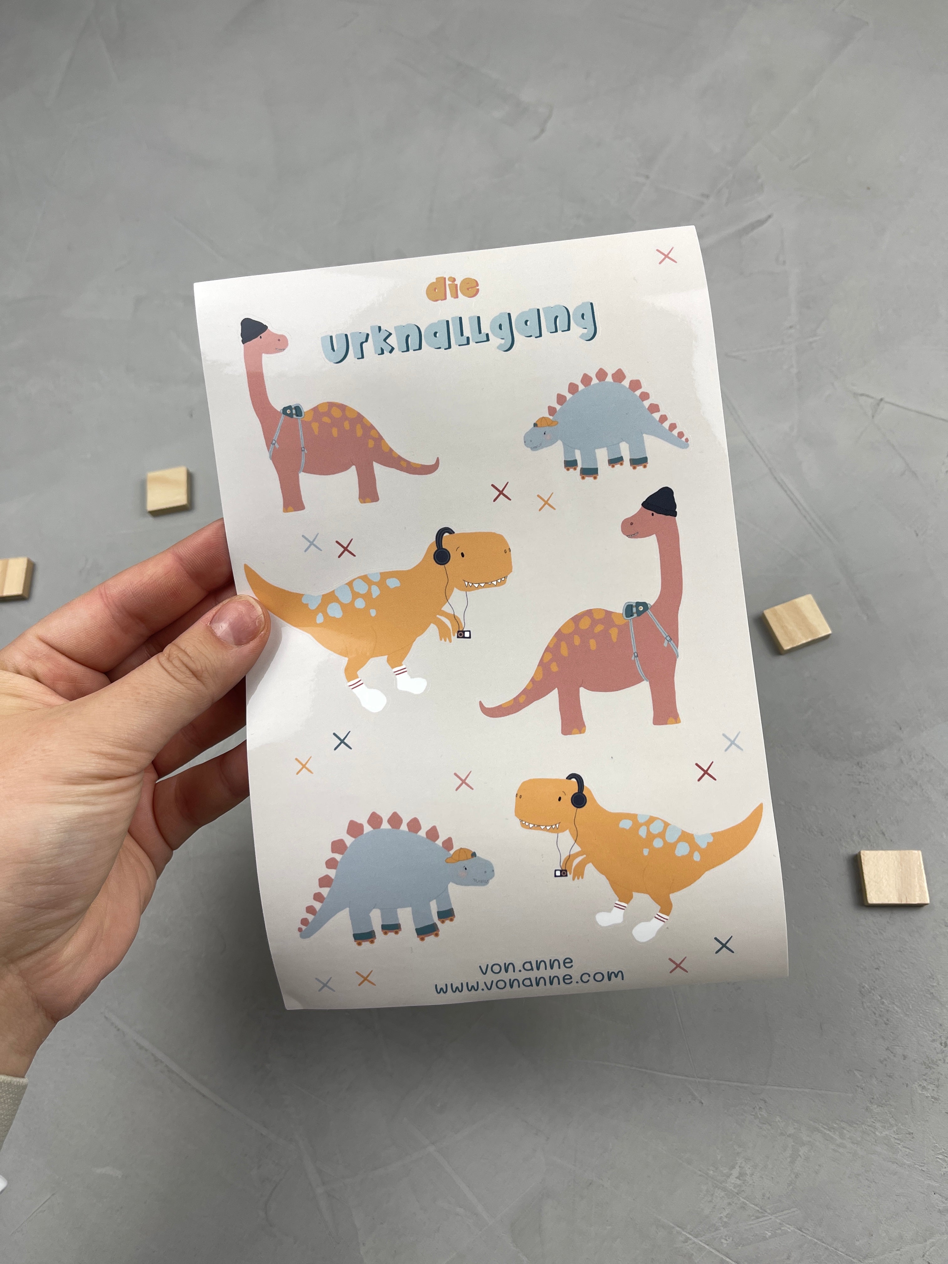 2er Stickerset - die Urknallgang
