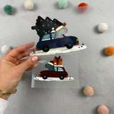 Driving Home - Bügelbild Bundle