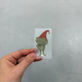 kleines Bügelbild - Christmas Crew (Frosch)