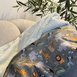 Kuscheldecke - Auf Safari
