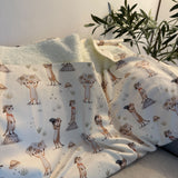 XXL Kuscheldecke - Kartenchaos