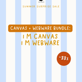 Surprise Sale - Canvas + Webware Bundle