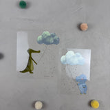 Dem Regen entgegen - Bügelbild Bundle