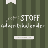 großer Stoff-Adventskalender 2026
