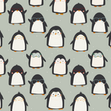 Elastischer Steppstoff - Coole Kumpel