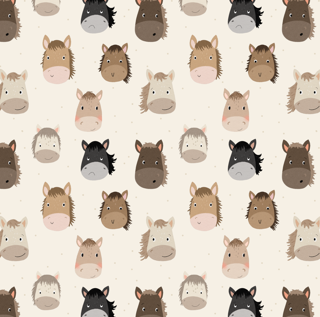 French Terry - Das Leben ist ein Ponyhof