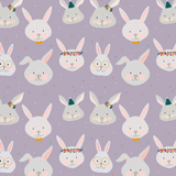 Rib Jersey - Hasen- WG (lila)