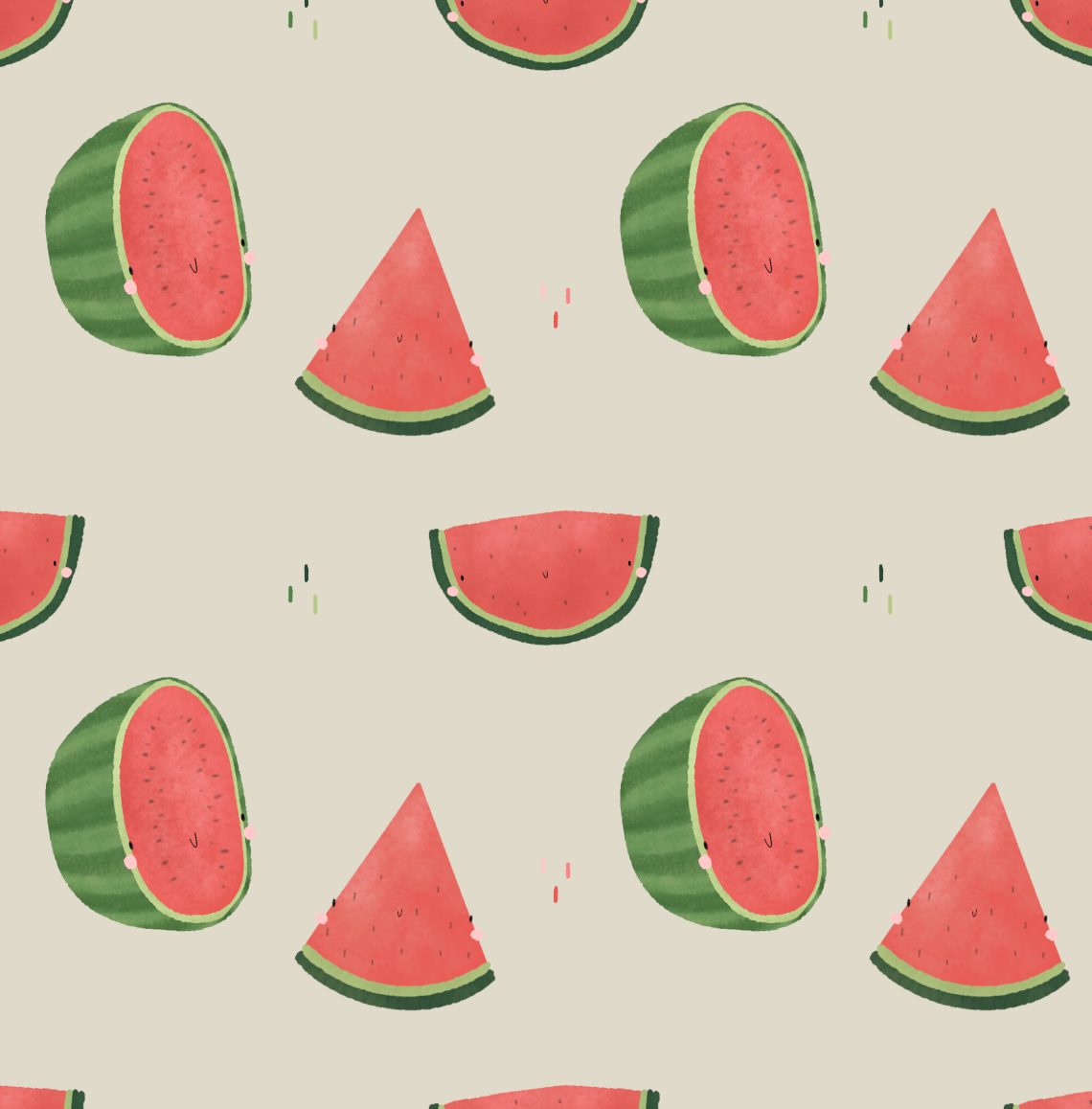 Sport- und Badestoff - One in a melon