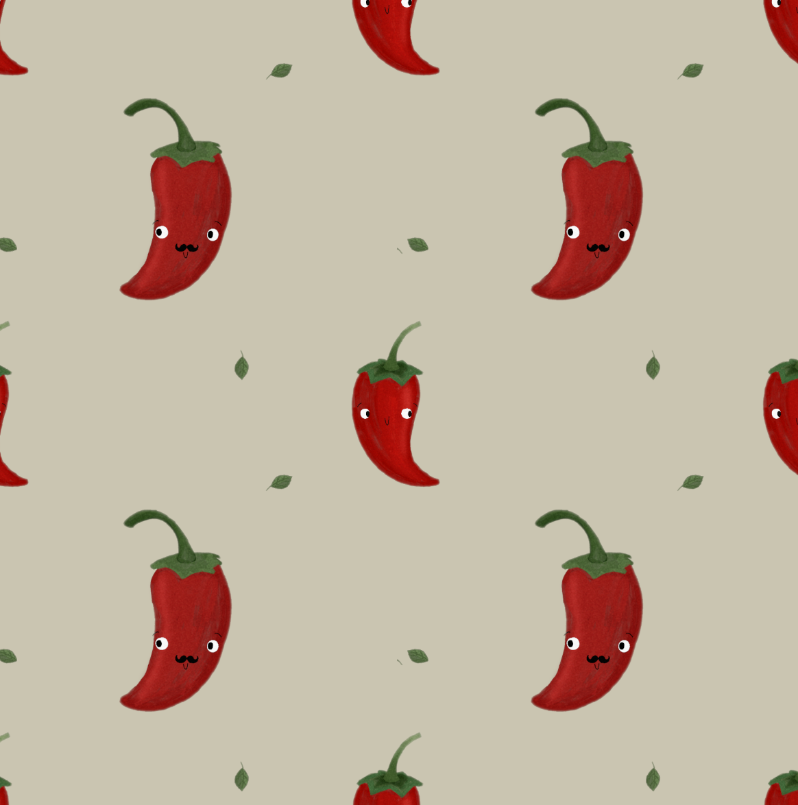 French Terry - Too hot to handle