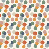 Rib Jersey - bunte Punkte