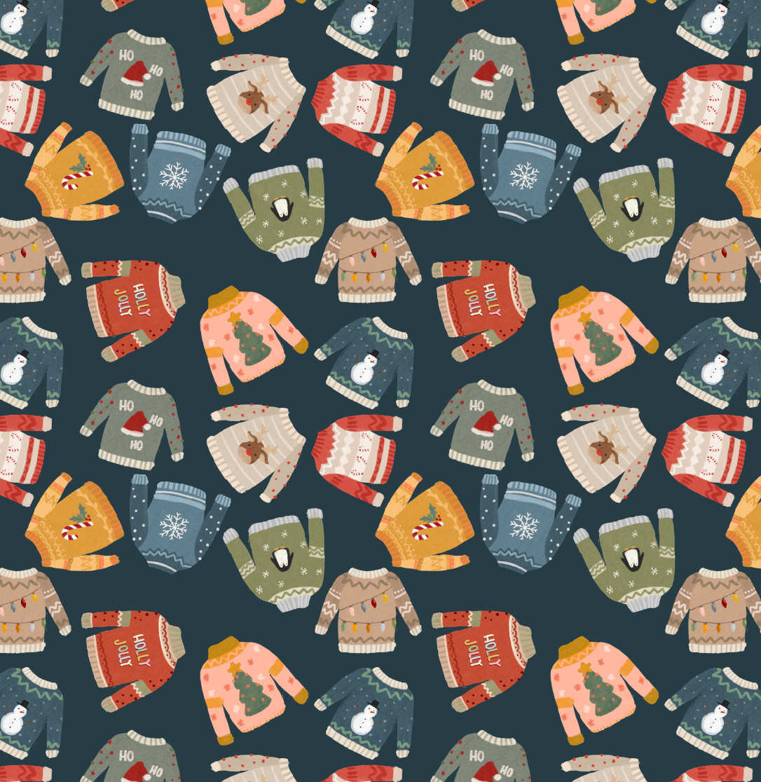 French Terry - Pulliparade/Dunkelblau