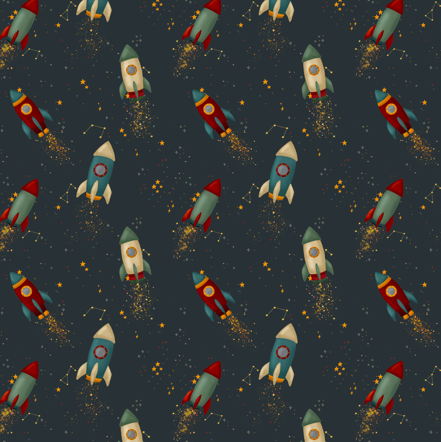 French Terry - Raketenstart