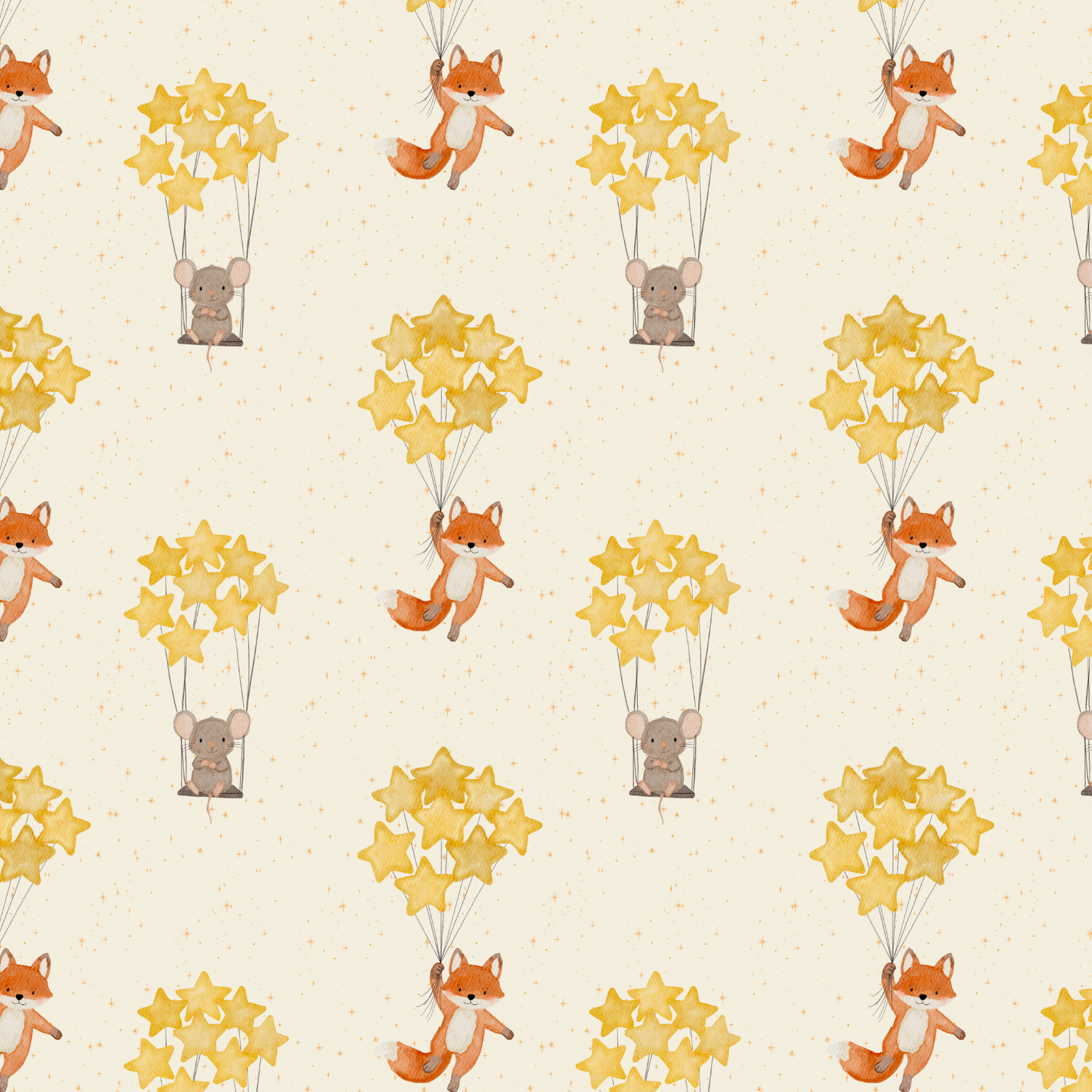 Rib Jersey - Schaukelsterne