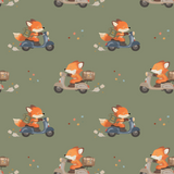 French Terry - Fuchsteufelswild (hell)