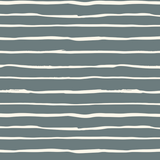 French Terry - Stripes  Blau