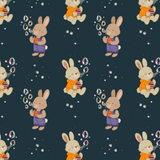 French Terry - Seifenhasen (dunkel)