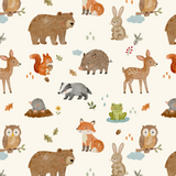 Rib - Forest Friends (Creme)