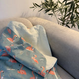 XXL Kuscheldecke - Rosa Runde