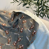 Kuscheldecke - Bananenbande