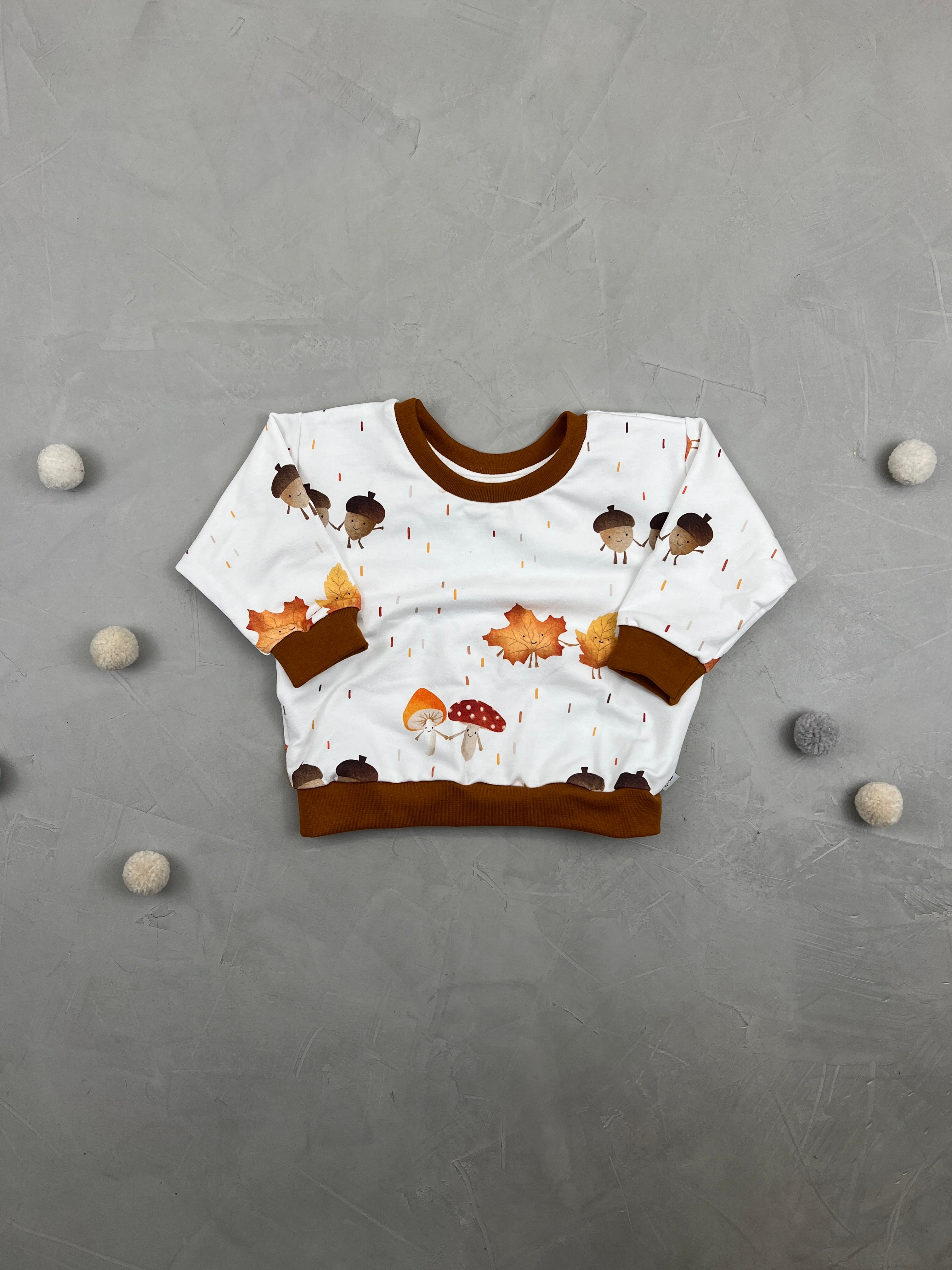 Oversize Sweatshirt - Verknallt im Wald (6-9 M)