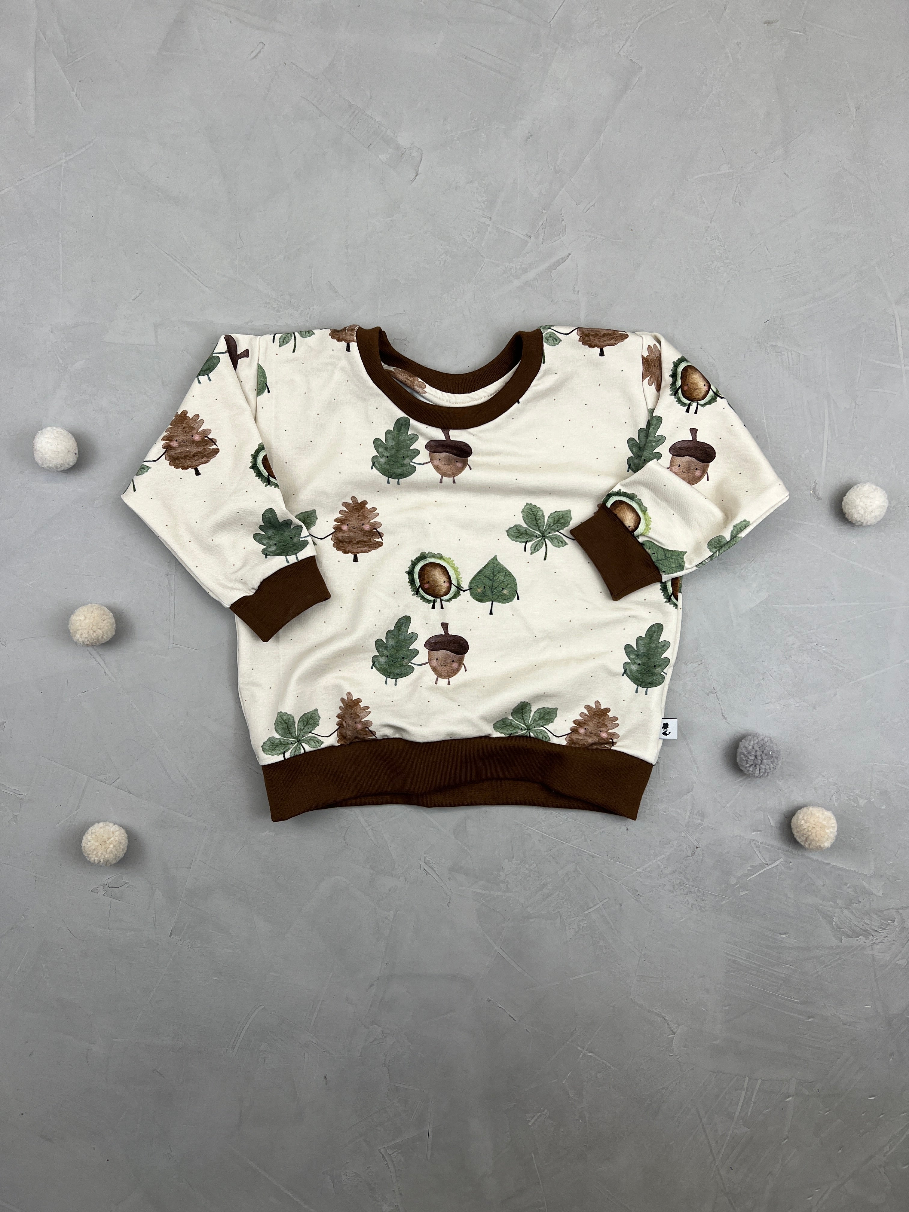 Oversize Sweatshirt - Fall in love (12-18M)