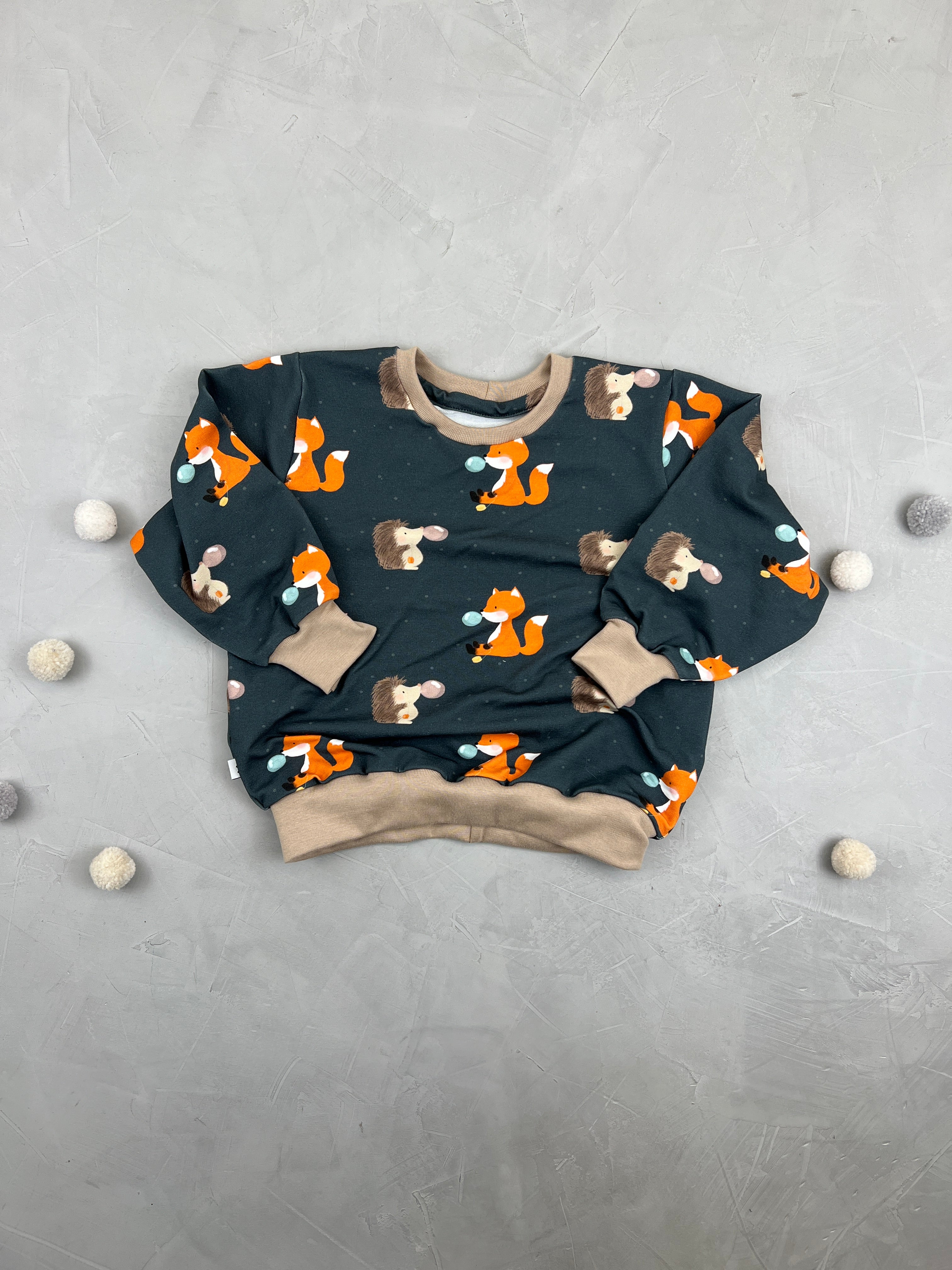 Oversize Sweatshirt - Aus der Puste (2-3 J)