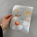 reflektierender Bügelbildbogen - Planetarium