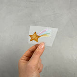 kleines Bügelbild - Ist mir Schnuppe/Zwinkern