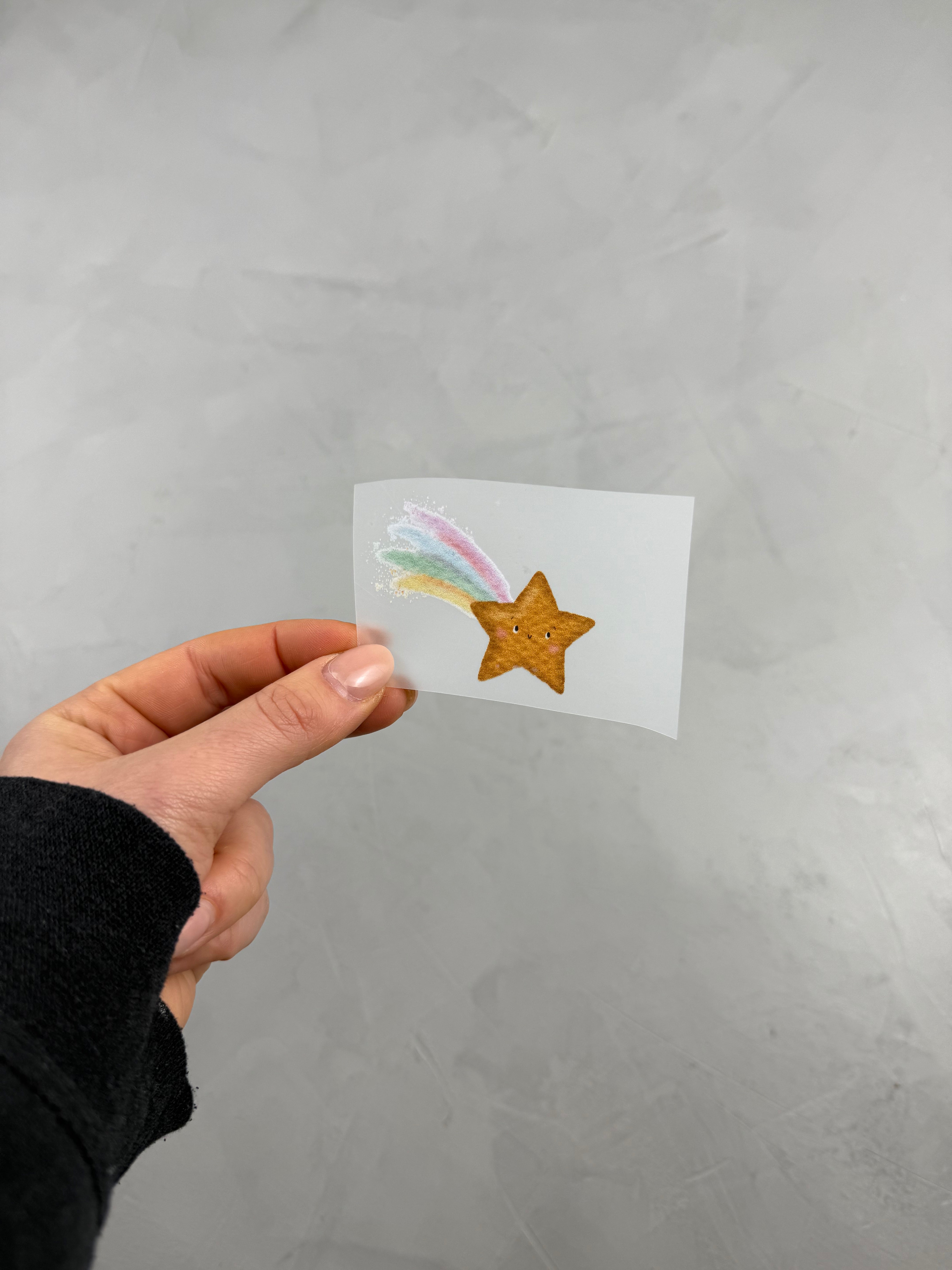 kleines Bügelbild - Ist mir Schnuppe