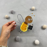 großes Bügelbild - How to glow