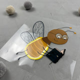 großes Bügelbild - How to glow