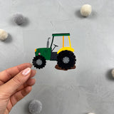 kleines Bügelbild - Treckertreff