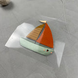 kleines Bügelbild - kleines Boot