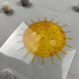 großes Bügelbild - Strahlend schön