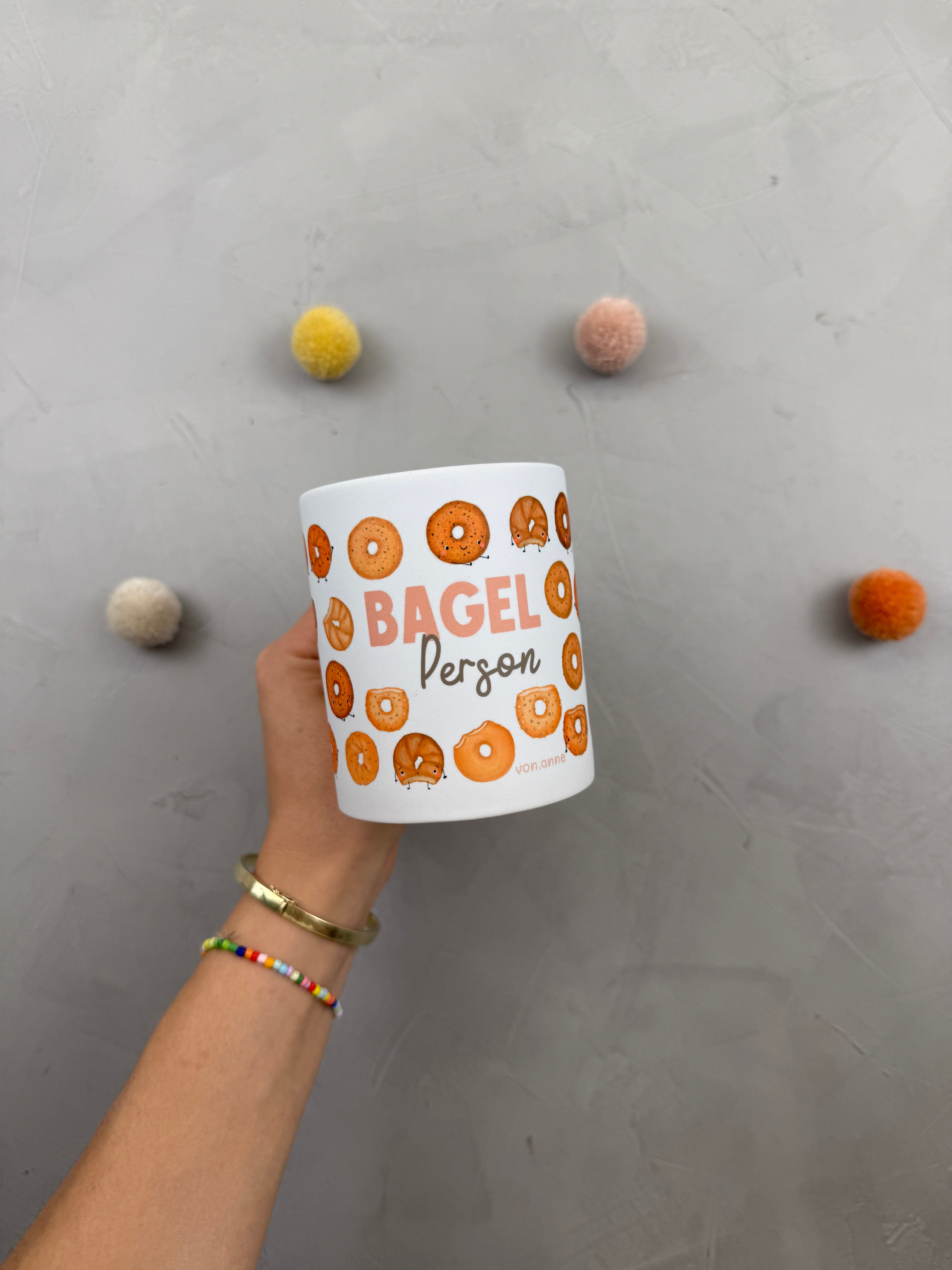 Sammeltasse - Bagel Person