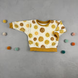 Oversize Sweatshirt - Stretch Frottee/Strahlend schön (6-9 M)